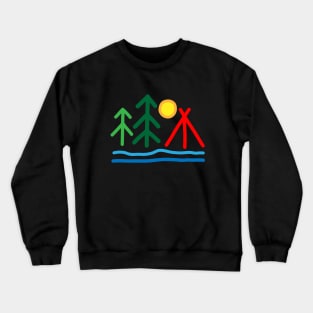 Color Camp Club Crewneck Sweatshirt